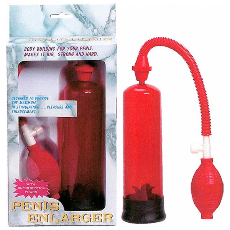 Fireman's Penis Pump - Red